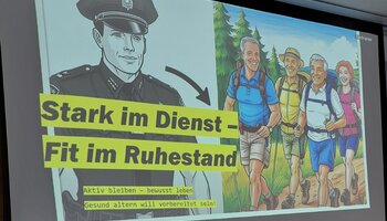 Stark im Dienst - Fit im Ruhestand : Vortrag von Yvonne Lucke  | © © GdP-BW 2025 - alle Rechte vorbehalten (Zerrinius)