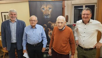 Ehrung für 60 Jahre Mitgliedschaft in der GdP Kuno Dirr und Karl Hauger | © © GdP-BW 2025 - alle Rechte vorbehalten