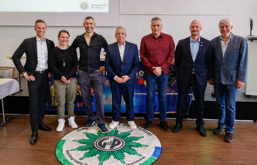 neugewählter geschäftsführender Bezirksgruppenvorstand | © © GdP-BW - MA - Thomas Mohr / alle Rechte vorbehalten / Fotograf: jjphotography / Ioakimidis