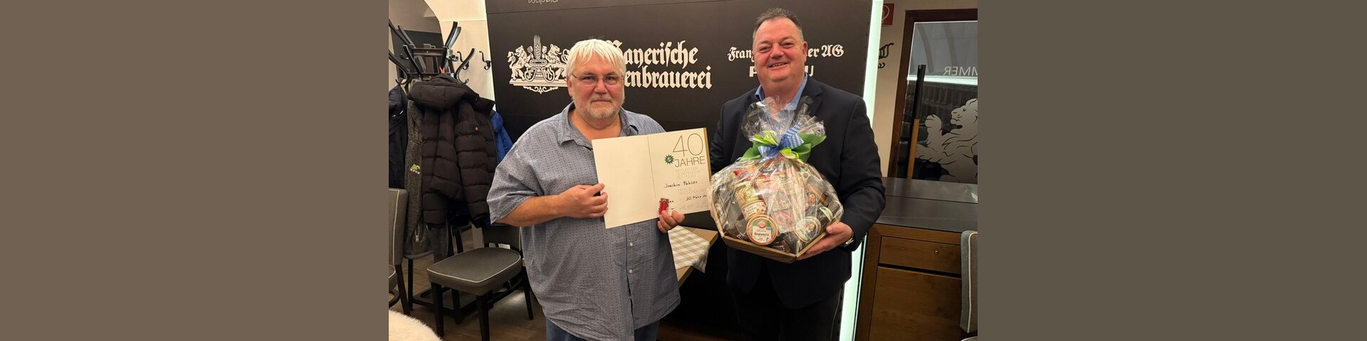 Ehrung Pähler Joachim | © DG Bayern