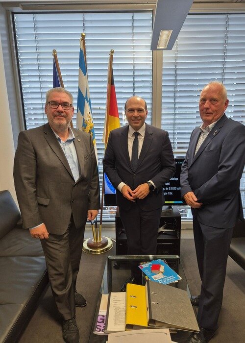 FG BALM mit Florian Oßner (CSU) | © FG BALM FG BALM mit Florian Oßner (CSU) | © FG BALM