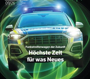 Foto des „Deutsche Polizei“-Bezirksjournals Ausgabe September 2026 vom GdP-Bezirk Bundespolizei | Zoll  | © Foto: GdP
