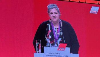 GdP-Frauenvorsitzende Michaela C. Willig | © GdP