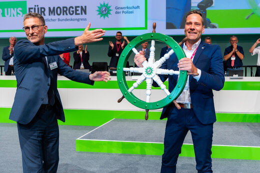 Der 27. Ordentliche Bundeskongress in Berlin.  | © Foto: GdP/Kay Herschelmann