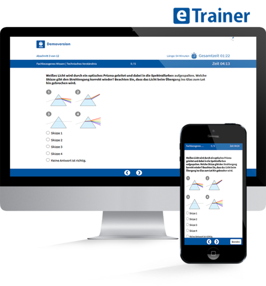 eTrainer Polizei Einstellungstest Bremen | © Ausbildungspark Verlag