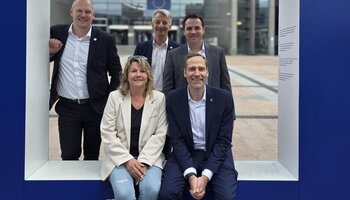 Unser Team in Brüssel. | © GdP