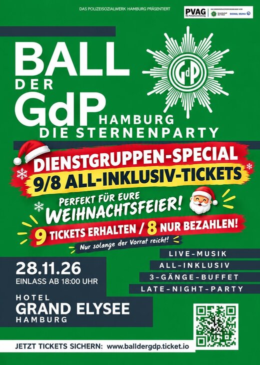 Ball der GdP 2026 DG Special | © GdP HH