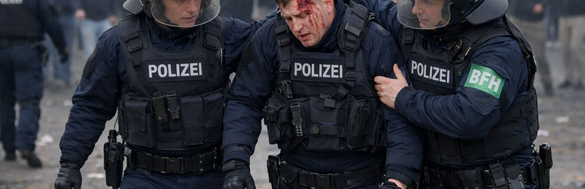 Gewalt gegen Polizei | © GdP SN - KI: ChatGPT