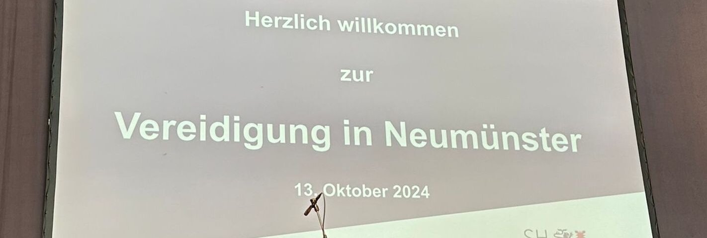 Vereidigung 2024 Titelbild | © GdP SH