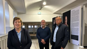 Eindrücke der Ausstellung im Kieler Rathaus | © GdP SH