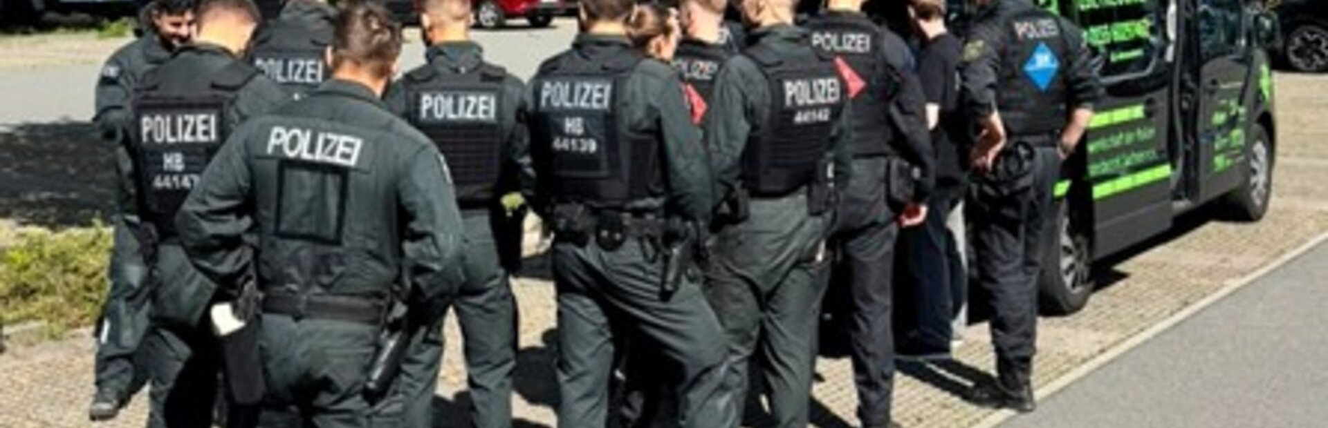 Einsatzbetreuung AfD-Bundesparteitag Erfurt | © GdP Thüringen